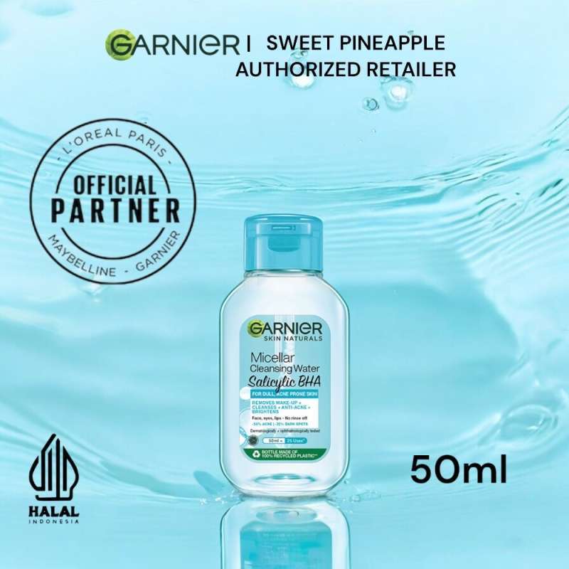 GARNIER MICELLAR CLEAN WATER 50ML BLUE