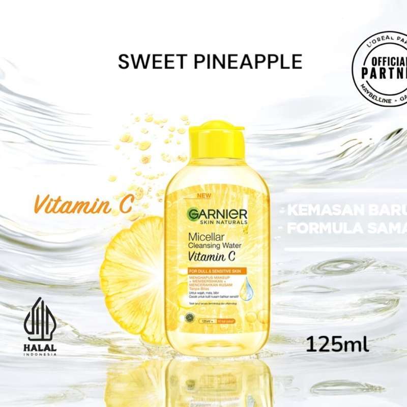 GARNIER MICELLAR CLEAN WATER 125ML VITAMIN C