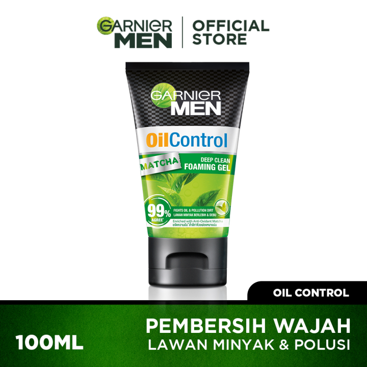 GARNIER MEN OIL CONTROL MATCHA GEL 100M