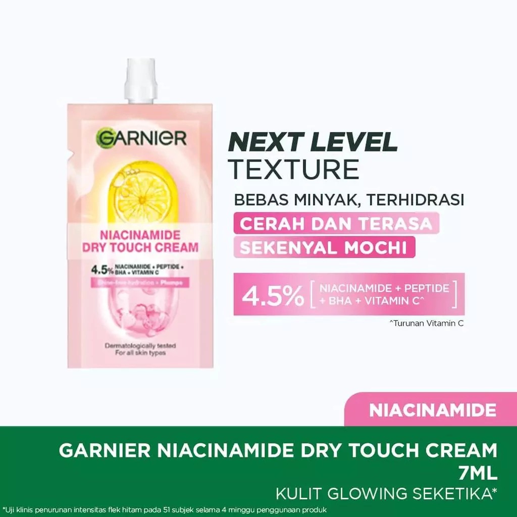 GARNIER DRY TOUCH CREAM 7ML NIACINAMIDE