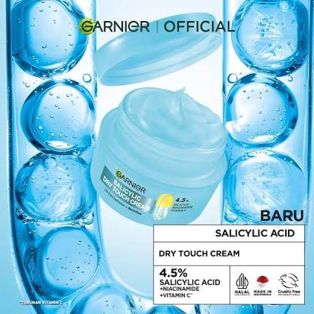GARNIER DRY TOUCH CREAM 30ML SALICYLIC