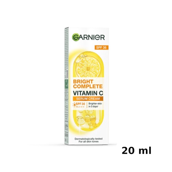 GARNIER BC SERUM CREAM SPF 36PA++ 20ML VITAMIN C