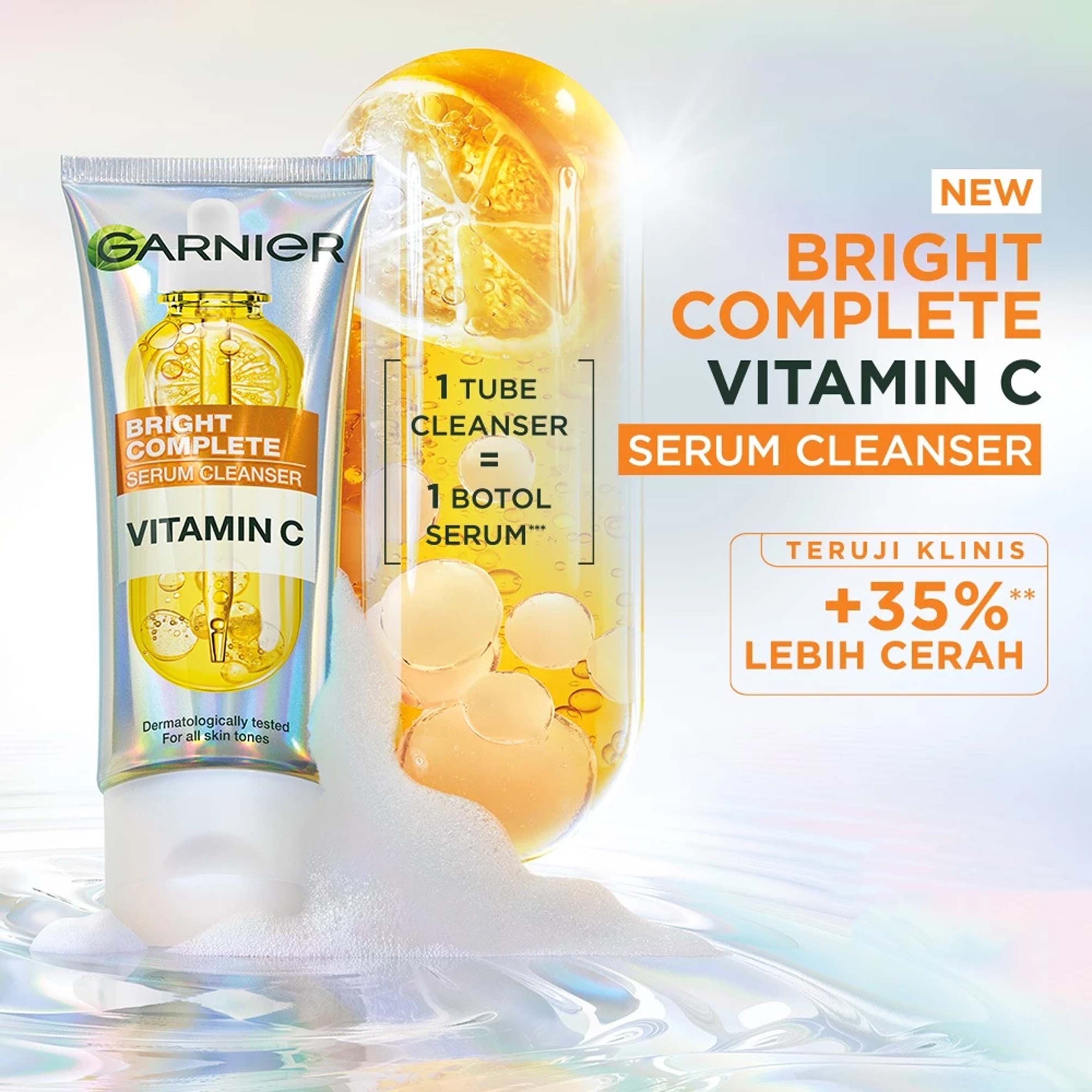 GARNIER BC SERUM CLEANSER 100ML VITAMIN C