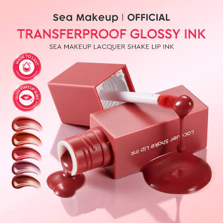 SEA MAKEUP LACQUER SHAKE LIP TINT INK