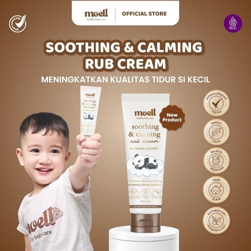 MOELL SHOOTHING & CALMING SCRUB CREAM 50GR