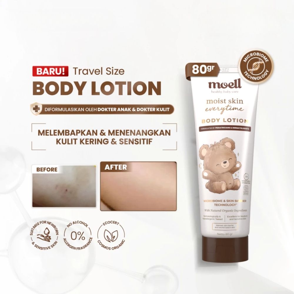 MOELL MOIST SKIN EVRYTIME BODY LOTION 80GR