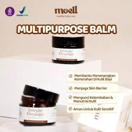 MOELL EVERYDAY EVERYNIGHT MULTIPURPOSE BALM 30GR