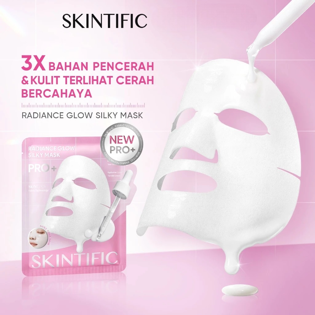 SKINTIFIC RADIANCE GLOW SILKY MASK 28ML