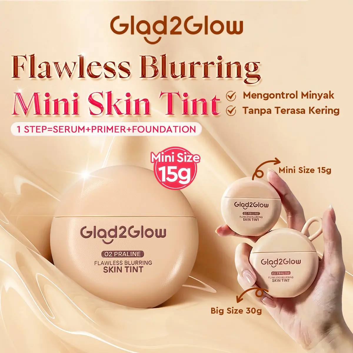 G2G SKIN TINT FLAWLESS BLURRING (MINI)
