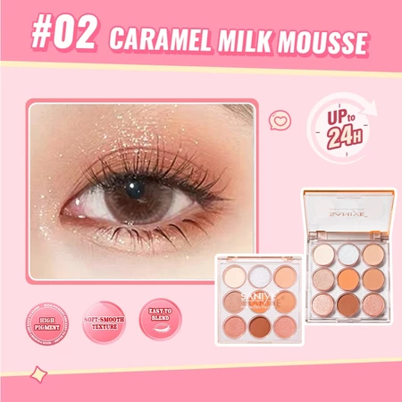 SANIYE 9 COLORS PINK NUDES PALETTE E0949