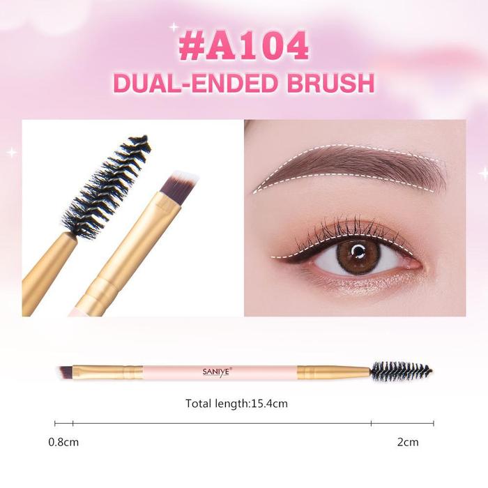 SANIYE BRUSH EYESHADOW 2IN1 A104