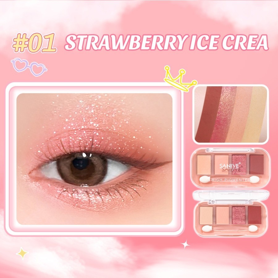 SANIYE EYESHADOW HIGHT PIGMENT 01 4GR