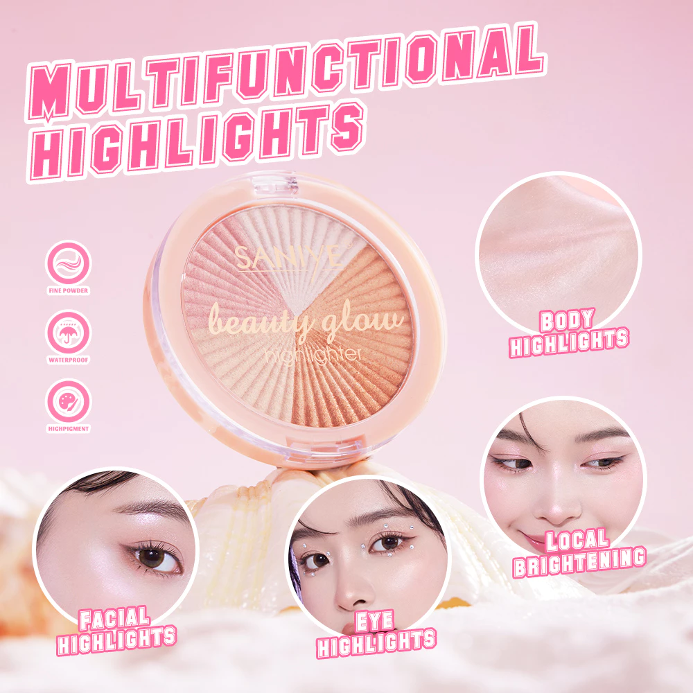 SANIYE HIGHTLIGHTER PALETTE E0155 03 & 04