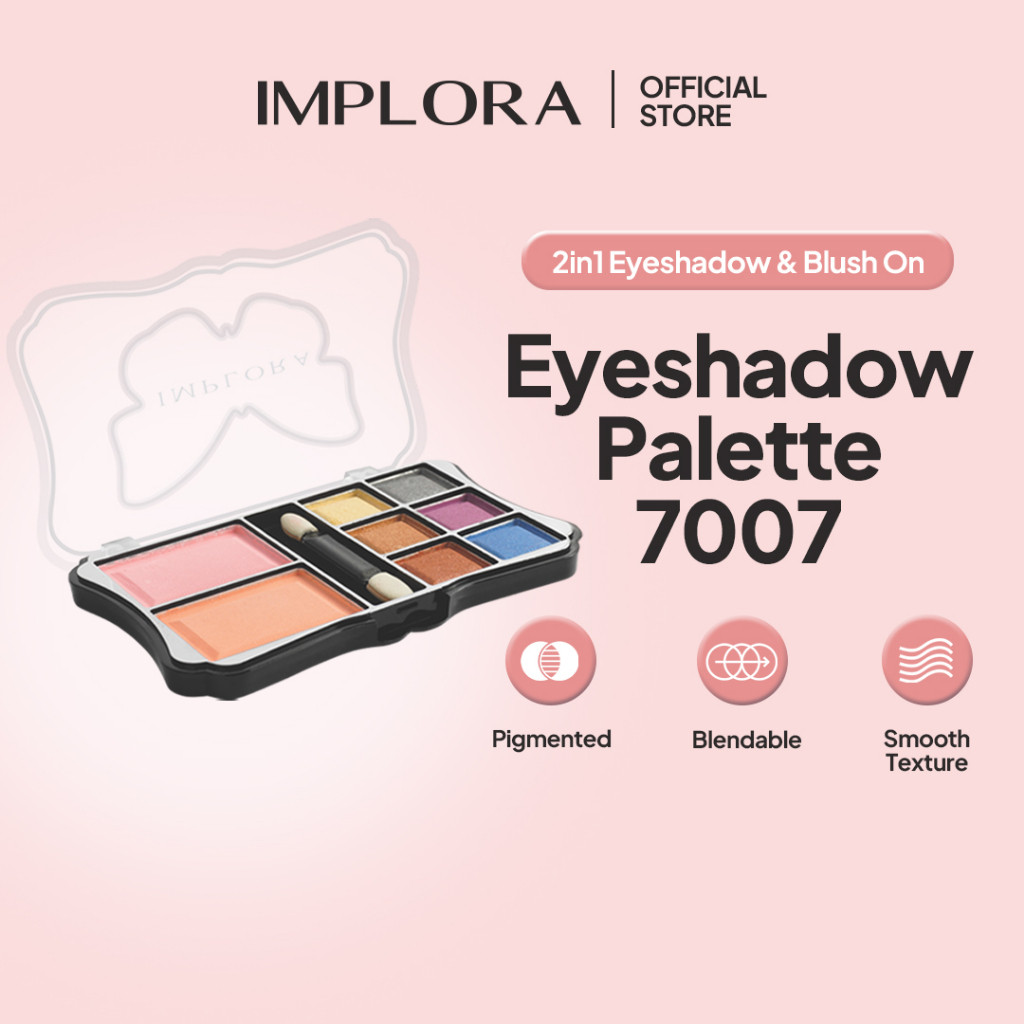 IMPLORA EYE SHADOW & BLUSH ON NO.7007