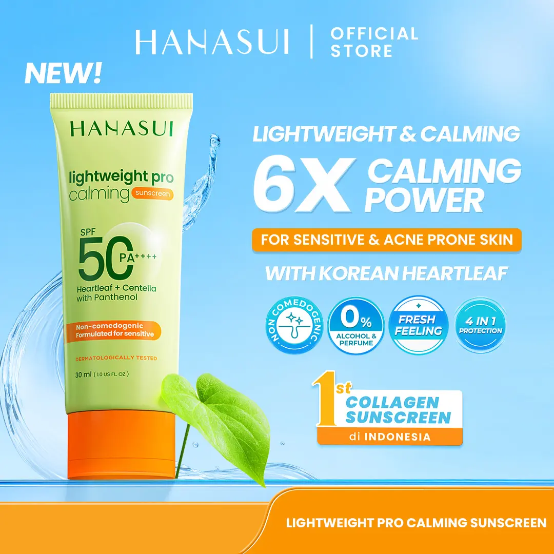 Hanasui Lightweight Pro Calming Sunscreen SPF 50 PA++++