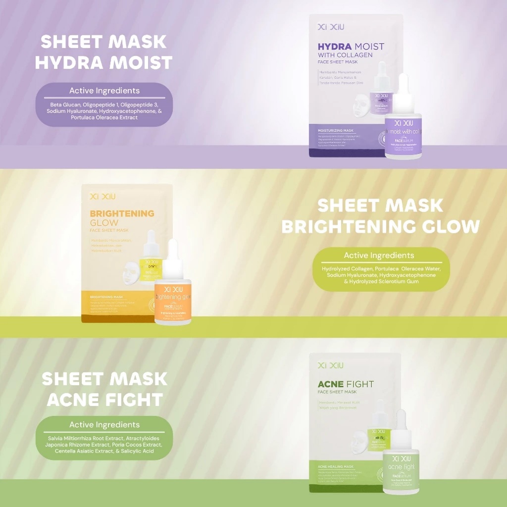 XI XIU BRIGHTENIG MASK 22ML