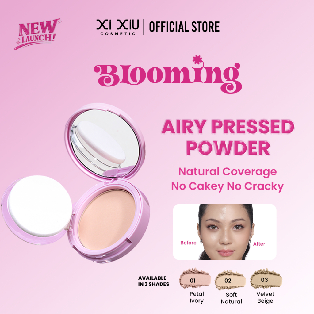 XI XIU DIVANE BLOOMING AIRY PRESSED POWDER