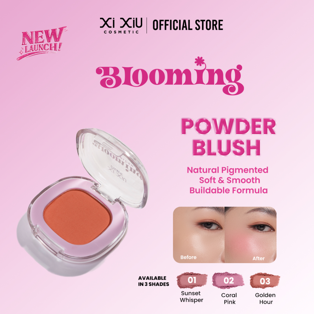 XI XIU DIVANE BLOOMING POWDER BLUSH