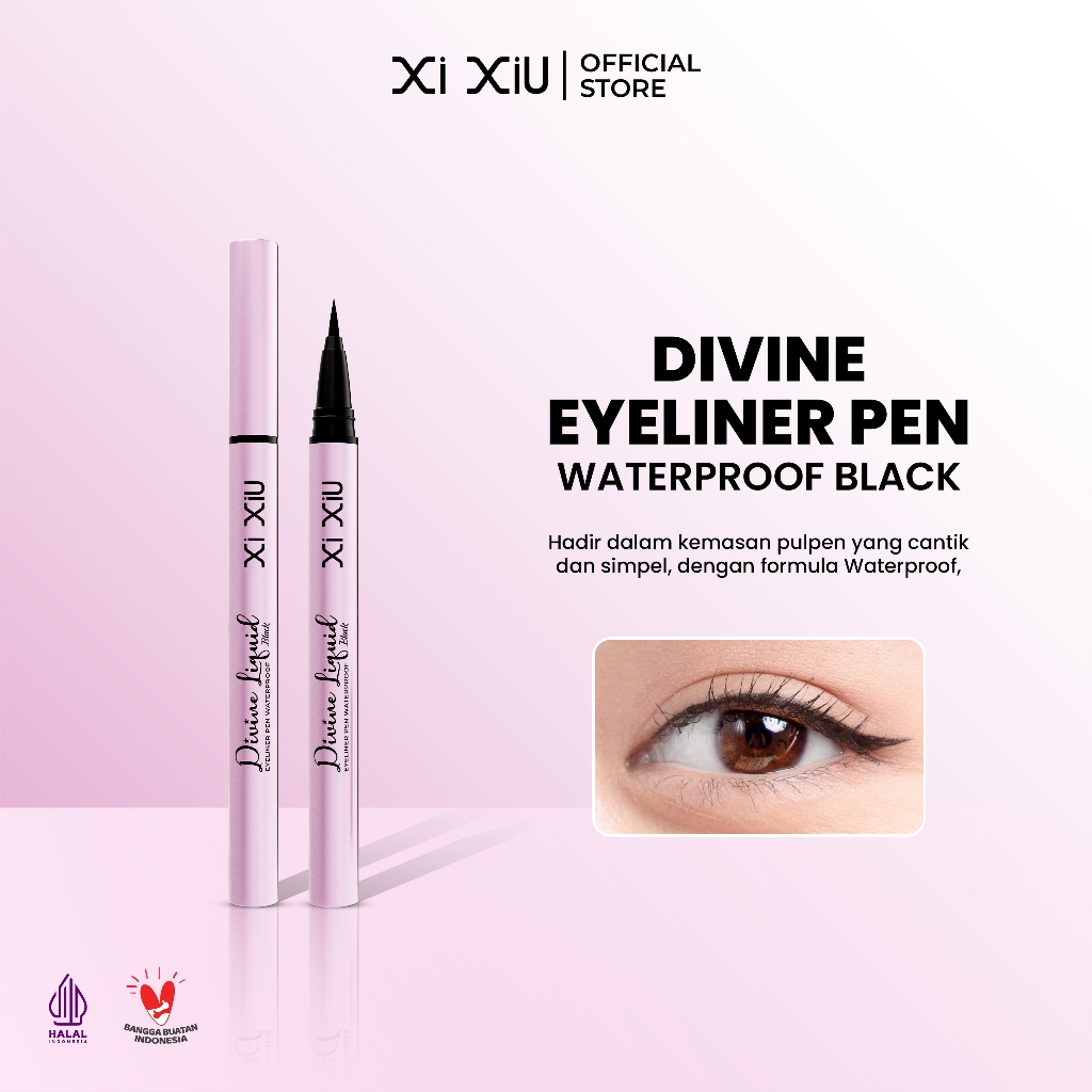 XI XIU DIVINE LIQUID EYE LINER PEN WATERPROOF BLACK