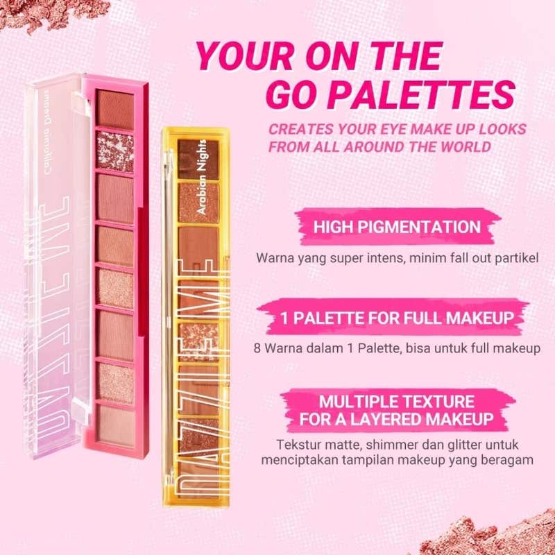 DAZZLE ME THE WORLD TRAVELER EYESHADOW PALETTE