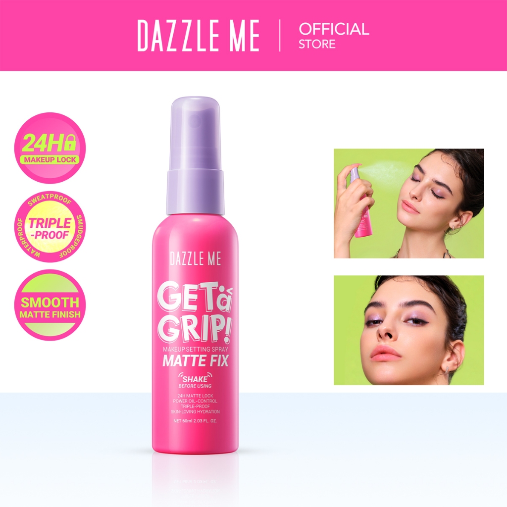 DAZZLE ME SETTING SPRAY 60ML MATTE FIX PINK