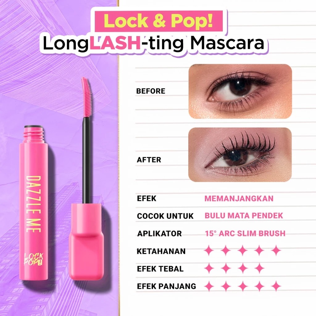 DAZZLE ME MASCARA LONGLASH-TING