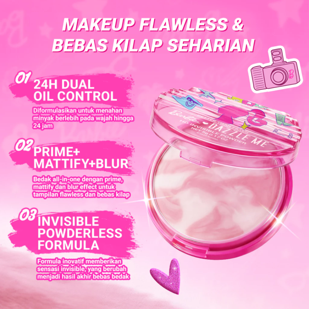 DAZZLE ME HD BARBIE INVISIBLE POWDER 5G