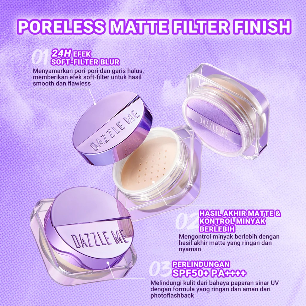 DAZZLE ME COVER ME 3D FILTER BLUR LOOSE POWDER W